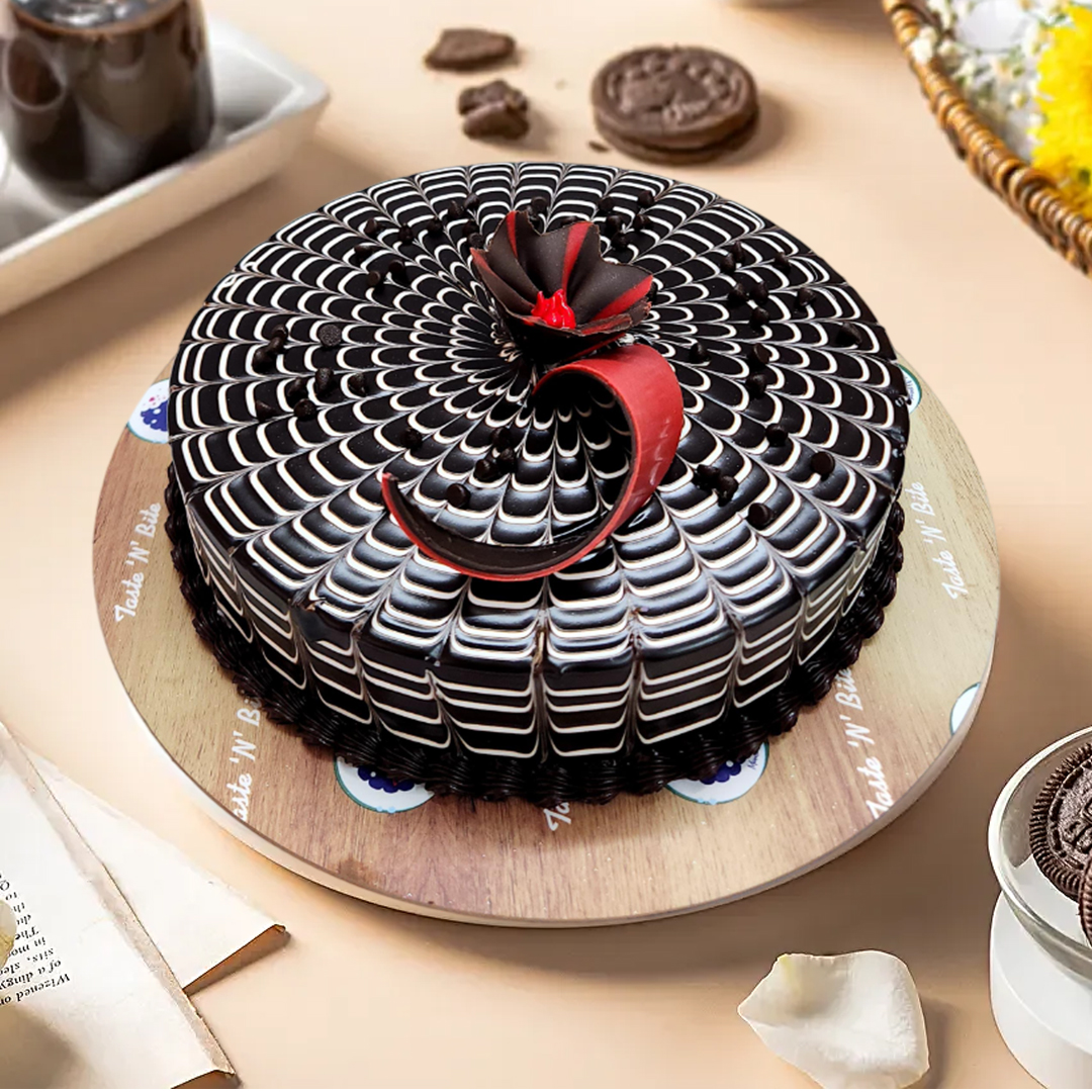  Choco Crest Small Cake[500 g](Taste N Bite) 